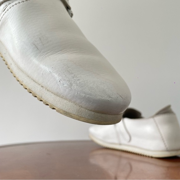Birkenstock Linz Unisex White Leather Slip-On Shoes | EU 40 - Picture 8 of 10